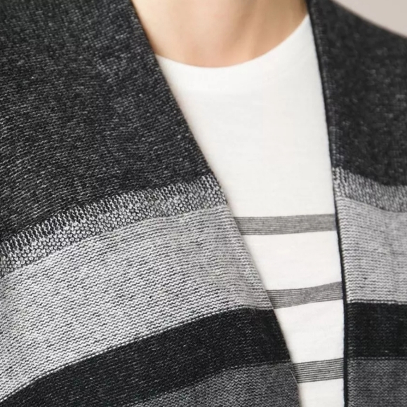 Vince. Wool blended with cashmere oversize cardigan - Picture 5 of 16